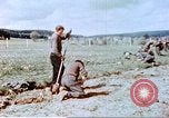 Image of German prisoners of war building a barbed wire enclosure Germany, 1945, second 41 stock footage video 65675060149