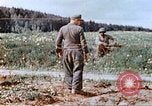 Image of German prisoners of war building a barbed wire enclosure Germany, 1945, second 47 stock footage video 65675060149