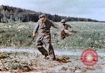 Image of German prisoners of war building a barbed wire enclosure Germany, 1945, second 59 stock footage video 65675060149