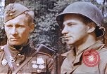 Standbild Frau Soldat der Roten Armee Torgau Deutschland, 1945, aus Sekunde 29 historischem Filmmaterial Videoclip 65675060151