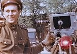Standbild Frau Soldat der Roten Armee Torgau Deutschland, 1945, aus Sekunde 51 historischem Filmmaterial Videoclip 65675060151
