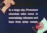 Immagine di Chiese sponsor delle attività sociali per Japanese-American soldati in W United States USA, 1943, secondo 1 filmato di repertorio 65675060177
