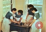 Immagine di Japanese-American infermieri Ganado Arizona USA, 1944, secondo 38 filmato di repertorio 65675060178