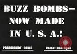 Standbild USA buzz Bomben Dearborn Michigan USA, 1945, aus Sekunde 6 historischem Filmmaterial Videoclip 65675060199