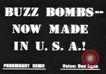 Standbild USA buzz Bomben Dearborn Michigan USA, 1945, aus Sekunde 7 historischem Filmmaterial Videoclip 65675060199