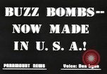 Standbild USA buzz Bomben Dearborn Michigan USA, 1945, aus Sekunde 10 historischem Filmmaterial Videoclip 65675060199