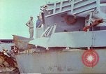 Image endommagé destroyer américain Frank E Evans (DD-754) Subic Bay Philippines, 1969, de la seconde 52 séquences d'archives historiques vidéo 65675060216