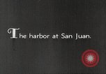 Image des navires San Juan à Puerto Rico, 1931, de la seconde 51 séquences d'archives historiques vidéo 65675060217