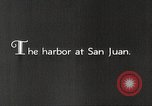 Image des navires San Juan à Puerto Rico, 1931, de la seconde 52 séquences d'archives historiques vidéo 65675060217
