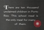Immagine di I bambini hanno pasti Puerto Rico, 1931, secondo 8 filmato di repertorio 65675060226