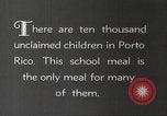 Immagine di I bambini hanno pasti Puerto Rico, 1931, secondo 9 filmato di repertorio 65675060226