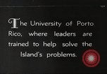 Image of University of Puerto Rico San Juan Puerto Rico, 1931, second 1 stock footage video 65675060228