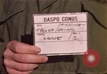 Standbild USA Soldaten Fort Bragg North Carolina USA, 1969, aus Sekunde 5 historischem Filmmaterial Videoclip 65675060241