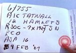 Immagine di United States Air Force personale Saigon Vietnam, 1967, secondo 6 filmato di repertorio 65675060274