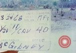 Image of 1st Infantry Division soldiers Vietnam, 1968, second 11 stock footage video 65675060283
