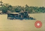 Image of United States Mobile Riverine Force Dong Tam Vietnam, 1968, second 46 stock footage video 65675060285