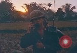Image of soldiers of Mobile Riverine Force Dong Tam Vietnam, 1968, second 13 stock footage video 65675060289
