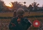 Image of soldiers of Mobile Riverine Force Dong Tam Vietnam, 1968, second 16 stock footage video 65675060289