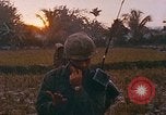 Image of soldiers of Mobile Riverine Force Dong Tam Vietnam, 1968, second 17 stock footage video 65675060289