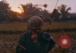 Image of soldiers of Mobile Riverine Force Dong Tam Vietnam, 1968, second 18 stock footage video 65675060289