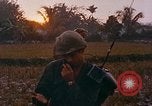 Image of soldiers of Mobile Riverine Force Dong Tam Vietnam, 1968, second 19 stock footage video 65675060289