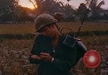 Image of soldiers of Mobile Riverine Force Dong Tam Vietnam, 1968, second 21 stock footage video 65675060289
