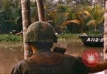 Image of soldiers of Mobile Riverine Force Dong Tam Vietnam, 1968, second 48 stock footage video 65675060289