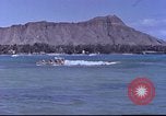 Image of outriggers Hawaii USA, 1945, second 6 stock footage video 65675060310