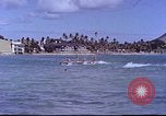 Image of outriggers Hawaii USA, 1945, second 16 stock footage video 65675060310