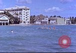 Image of outriggers Hawaii USA, 1945, second 21 stock footage video 65675060310