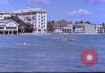 Image of outriggers Hawaii USA, 1945, second 22 stock footage video 65675060310