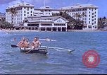 Image of outriggers Hawaii USA, 1945, second 25 stock footage video 65675060310