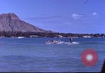 Image of outriggers Hawaii USA, 1945, second 34 stock footage video 65675060310