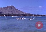 Image of outriggers Hawaii USA, 1945, second 36 stock footage video 65675060310