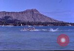 Image of outriggers Hawaii USA, 1945, second 38 stock footage video 65675060310