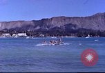 Image of outriggers Hawaii USA, 1945, second 42 stock footage video 65675060310