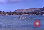 Image of outriggers Hawaii USA, 1945, second 46 stock footage video 65675060310