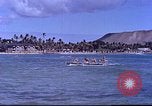 Image of outriggers Hawaii USA, 1945, second 48 stock footage video 65675060310