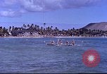 Image of outriggers Hawaii USA, 1945, second 49 stock footage video 65675060310