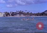 Image of outriggers Hawaii USA, 1945, second 50 stock footage video 65675060310