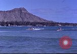 Image of outriggers Hawaii USA, 1945, second 57 stock footage video 65675060310