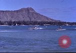 Image of outriggers Hawaii USA, 1945, second 58 stock footage video 65675060310