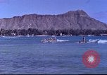 Image of outriggers Hawaii USA, 1945, second 62 stock footage video 65675060310