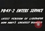 Standbild PB4Y-2 Privateer Bomber Pacific Theater, 1945, aus Sekunde 9 historischem Filmmaterial Videoclip 65675060317