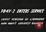 Standbild PB4Y-2 Privateer Bomber Pacific Theater, 1945, aus Sekunde 13 historischem Filmmaterial Videoclip 65675060317
