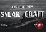Standbild deutsche und italienische sneak craft Boote und Schwimmer Europa, 1945, aus Sekunde 14 historischem Filmmaterial Videoclip 65675060338