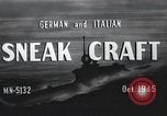 Standbild deutsche und italienische sneak craft Boote und Schwimmer Europa, 1945, aus Sekunde 18 historischem Filmmaterial Videoclip 65675060338