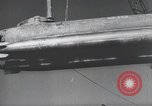 Standbild Deutsche midget U-Boote Europa, 1944, aus Sekunde 12 historischem Filmmaterial Videoclip 65675060342