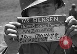 Image of 3rd Division soldiers Anzio Italy, 1944, second 33 stock footage video 65675060348