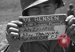 Image of 3rd Division soldiers Anzio Italy, 1944, second 37 stock footage video 65675060348